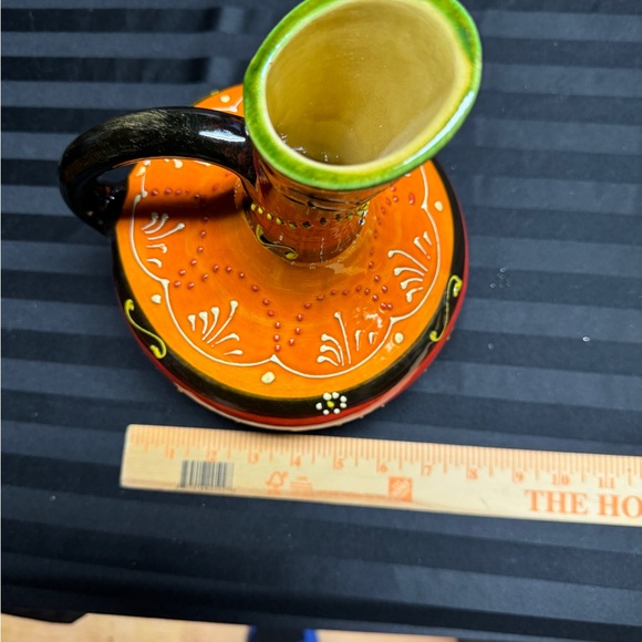 Pitcher slanted made in spain, pottery - Picture 4 of 5